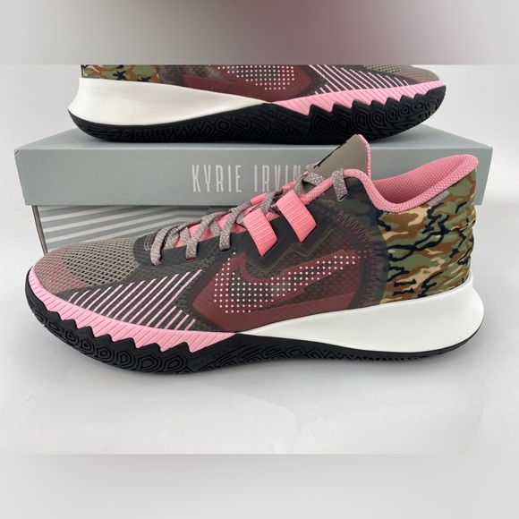 Nike Kyrie Flytrap 5 Moon Fossil Pink Glaze Men's Basketball Shoes CZ4100-005 - Picture 4 of 12